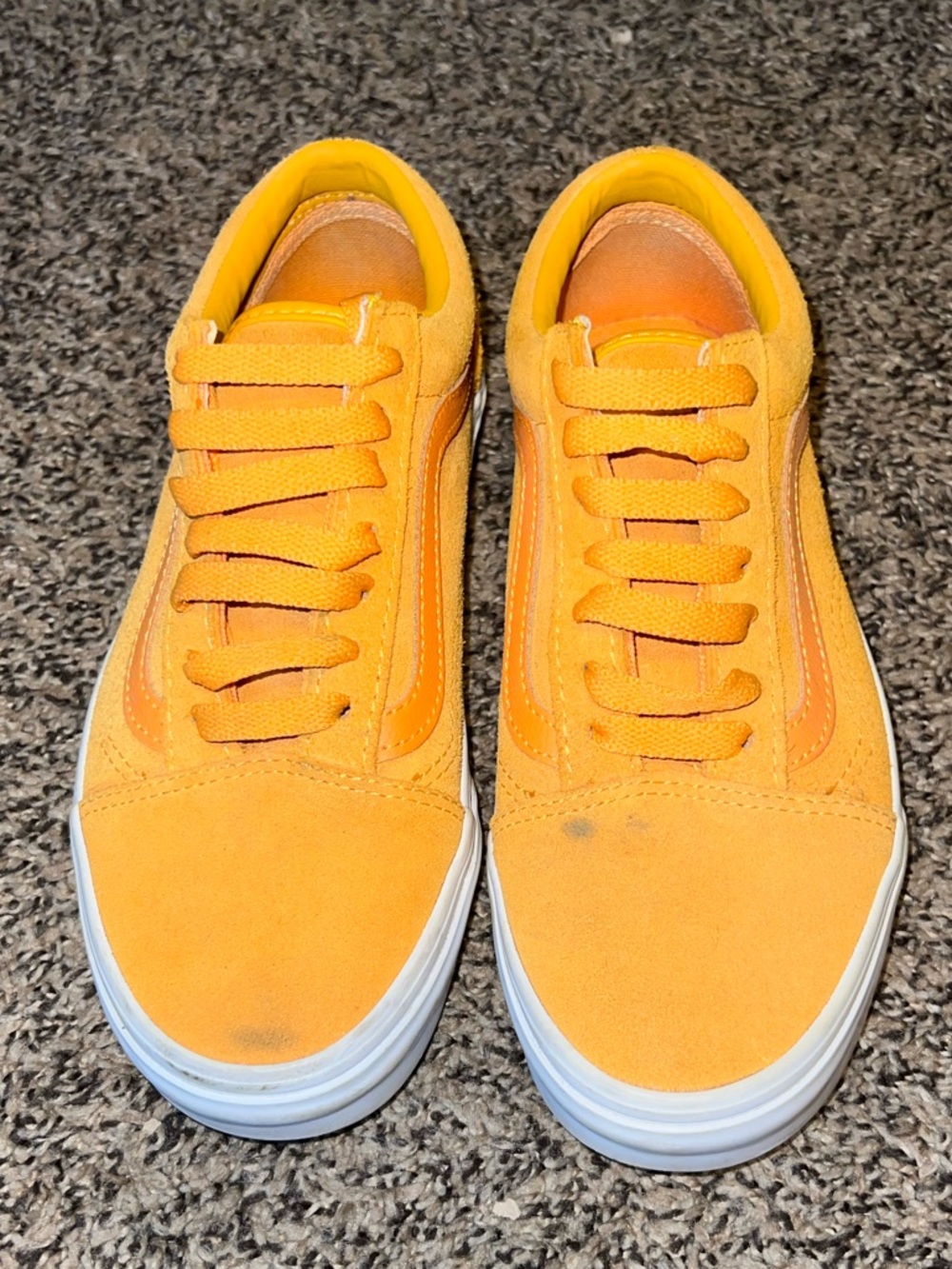 Vans Bright Orange Sneakers
